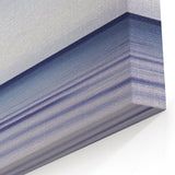 Tranquil Ocean Office Wall Art – Modern Blue Gradient Seascape