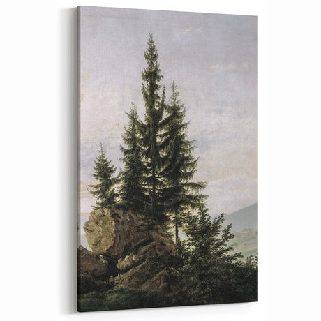 Vintage Forest Landscape – Classic Nature Wall Art Print