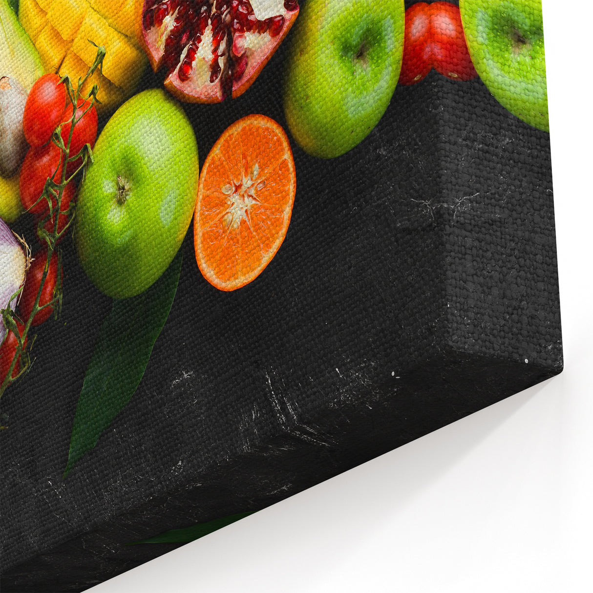 Exotic Fruit Medley - Colorful Tropical Kitchen Wall Art