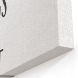 Inspirational Typography Poster - "Do Small Things" Canvas Art