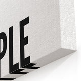 Minimalist Typography Wall Art - "It's the Simple Things" Print