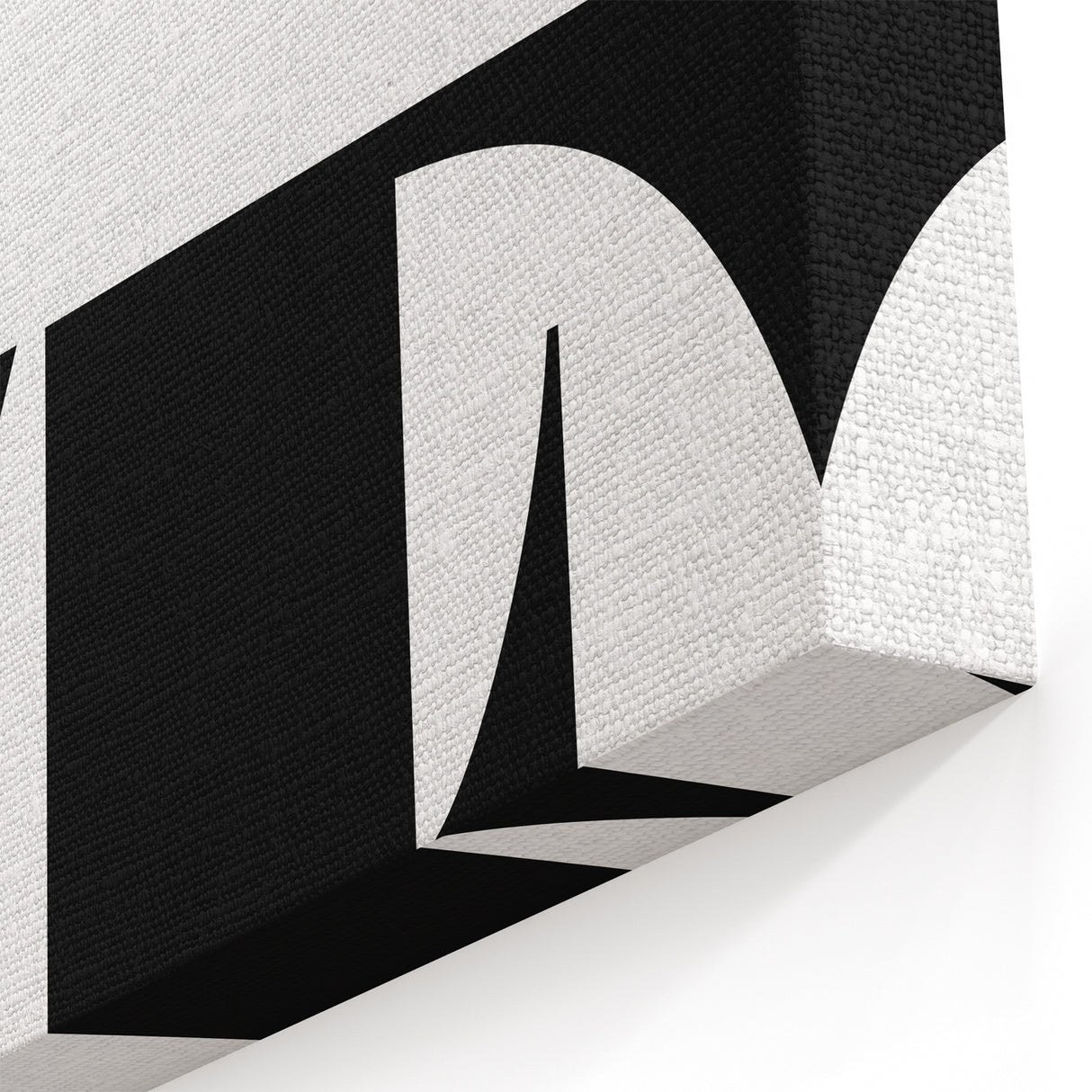 Bold Typography Wall Art - "LOVE" Modern Minimalist Print