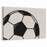 Soccer Ball Boys Room Wall Art – Kids Wall Art Prints for Playroom