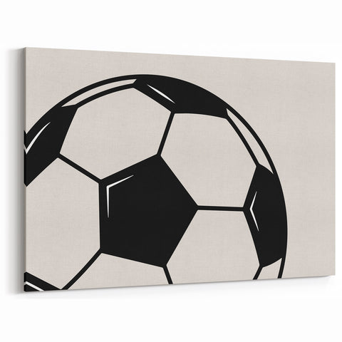 Soccer Ball Boys Room Wall Art – Kids Wall Art Prints for Playroom