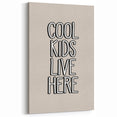 Cool Kids Live Here - Boys Room Wall Art Kids Wall Art Prints