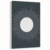 Radiating Sun - Boys Room Wall Art Kids Wall Art Prints