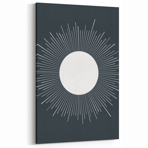 Radiating Sun - Boys Room Wall Art Kids Wall Art Prints