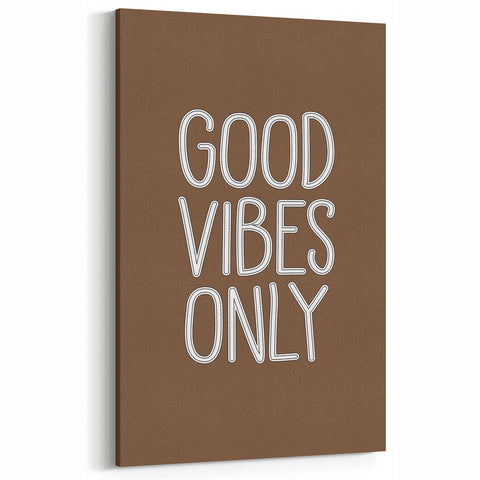 Good Vibes Only - Boys Wall Art Prints Kids Room Decor