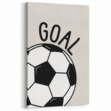 Soccer Goal - Boys Room Wall Art Kids Wall Art Prints