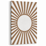 Boho Sunburst - Boys Room Wall Art Kids Bedroom Decor
