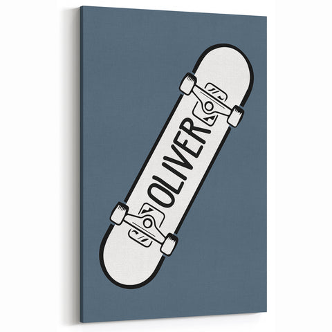Personalized Skateboard - Boys Room Wall Art Kids Decor