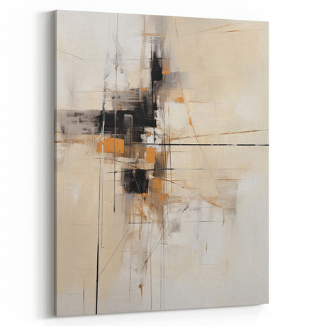 Modern Dining Room Art - Beige & Black Framed Dining Room Prints