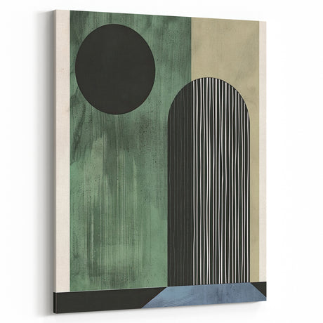 Acrylic Dining Room Artwork - Geometric Canvas Art for Dining Area