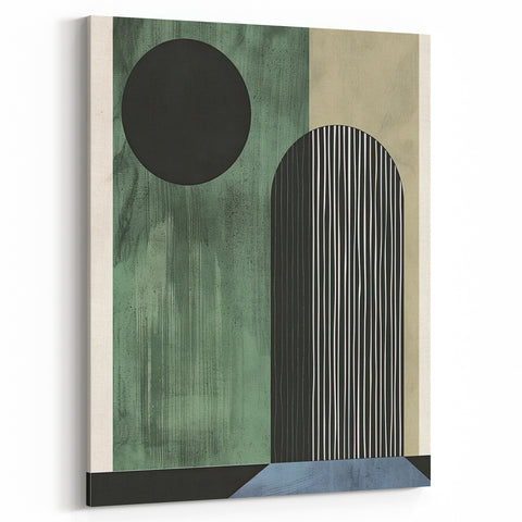 Acrylic Dining Room Artwork - Geometric Canvas Art for Dining Area