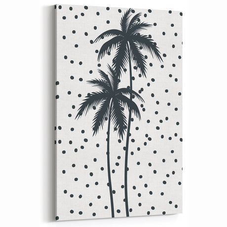 Minimalist Boys Room Wall Art – Palm Tree Kids Wall Art Prints