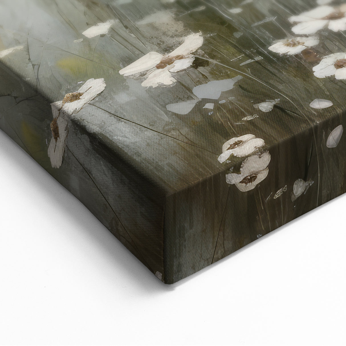 Vintage Landscape Art – Rustic Meadow Print – Antique Scenery Wall Art