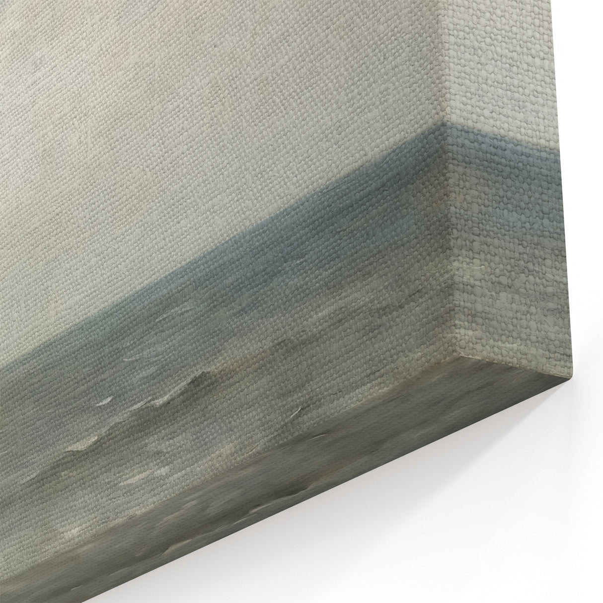 Vintage Landscape Art – Sailboat on Calm Ocean – Antique Maritime Wall Art