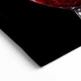 Red Wine Splash Art – Elegant Kitchen & Dining Room Wall Print