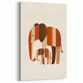 Boys Room Wall Art – Safari Elephant Duo