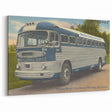 Vintage Raritan Valley Bus Poster - Retro Travel Service Art