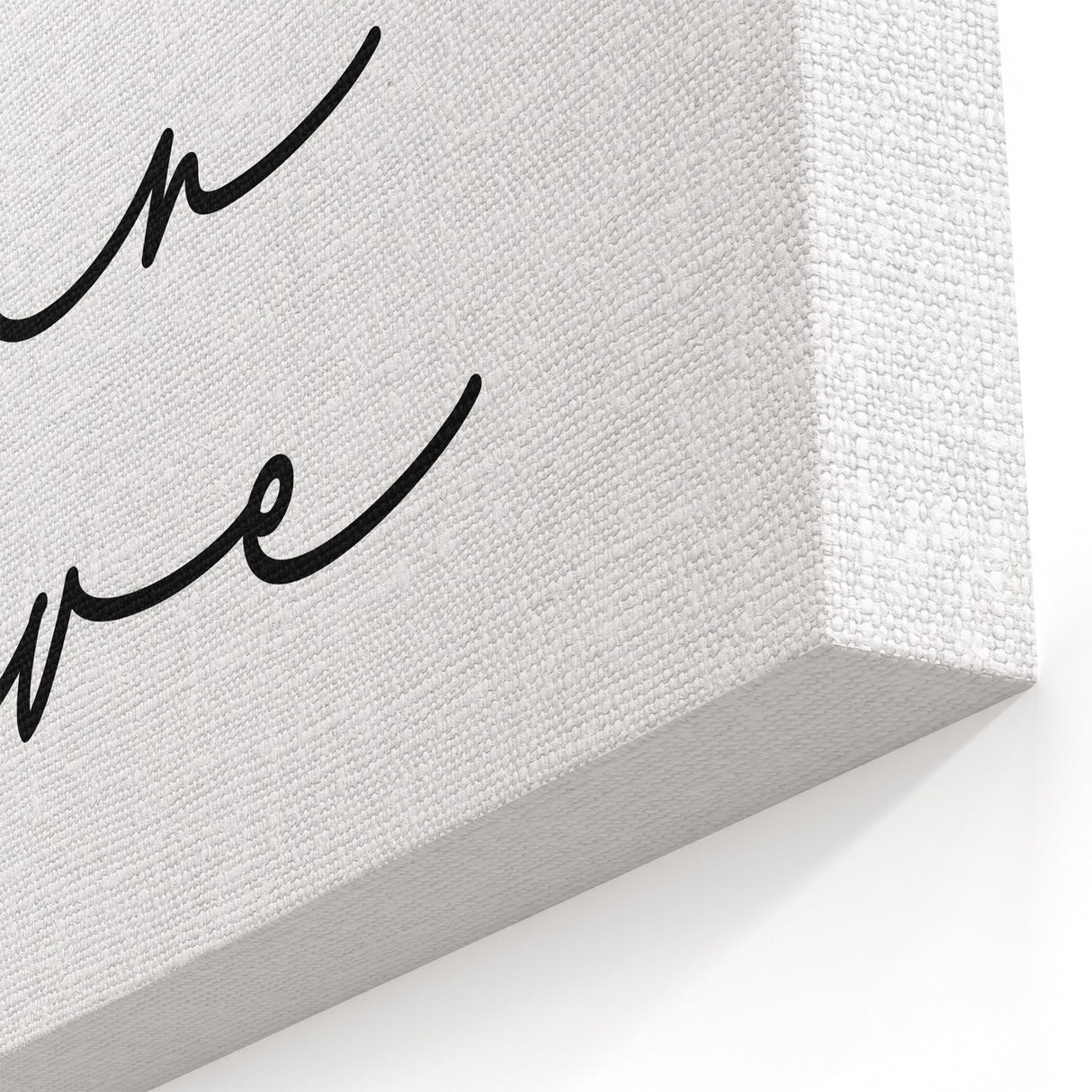 Modern Typography “Little Man Cave” Art Print for Kids Room
