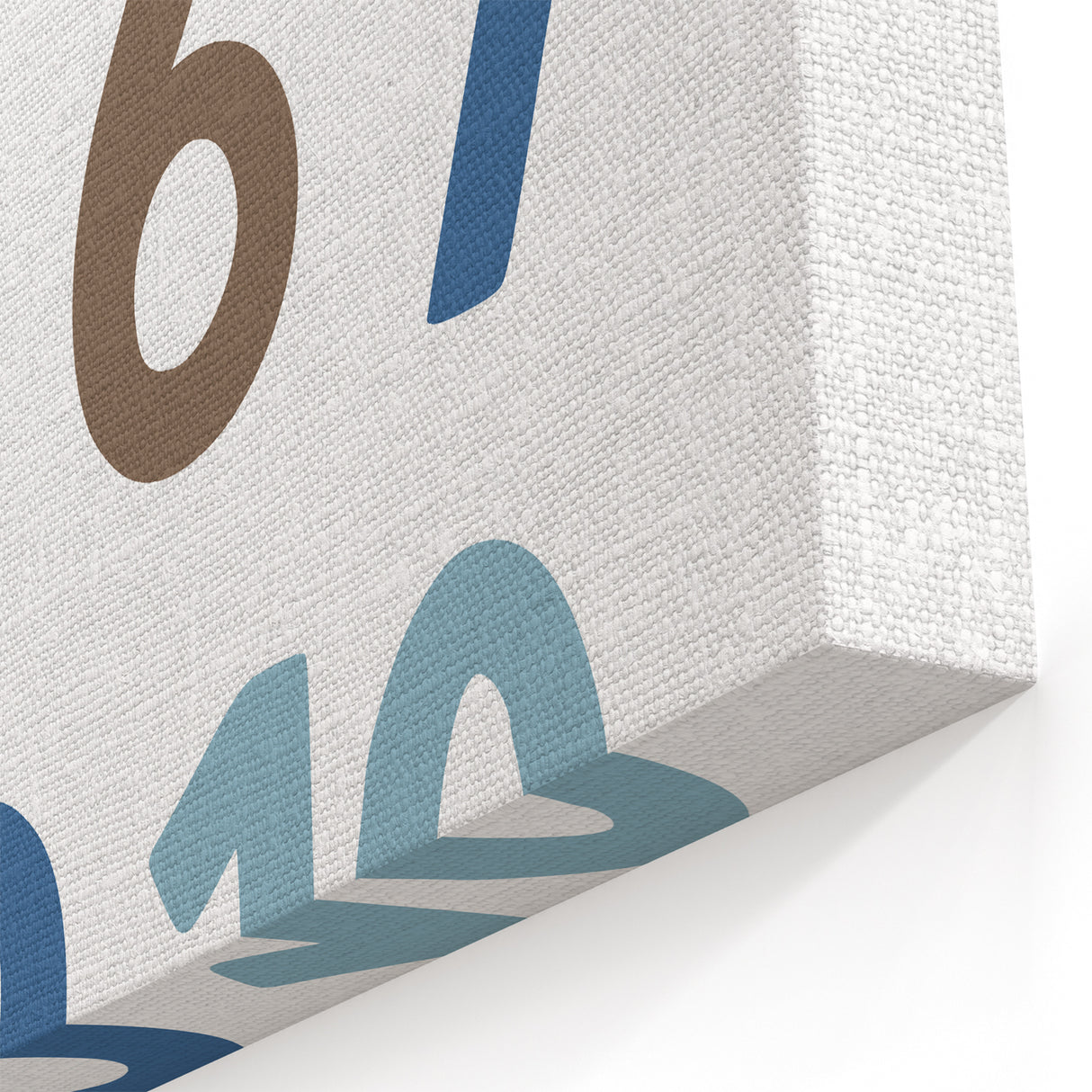 Number Wall Art - Boys Room Wall Art Kids Wall Art Prints