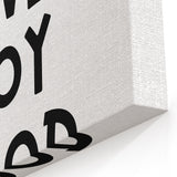 “Long Live Boyhood” Typography Art Print for Kids Room