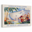 Vintage Hawaii by Flying Clipper Poster - Retro Pan Am Airways Art