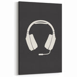 Gaming Headset Wall Art - Boys Room Wall Art Kids Wall Art Prints