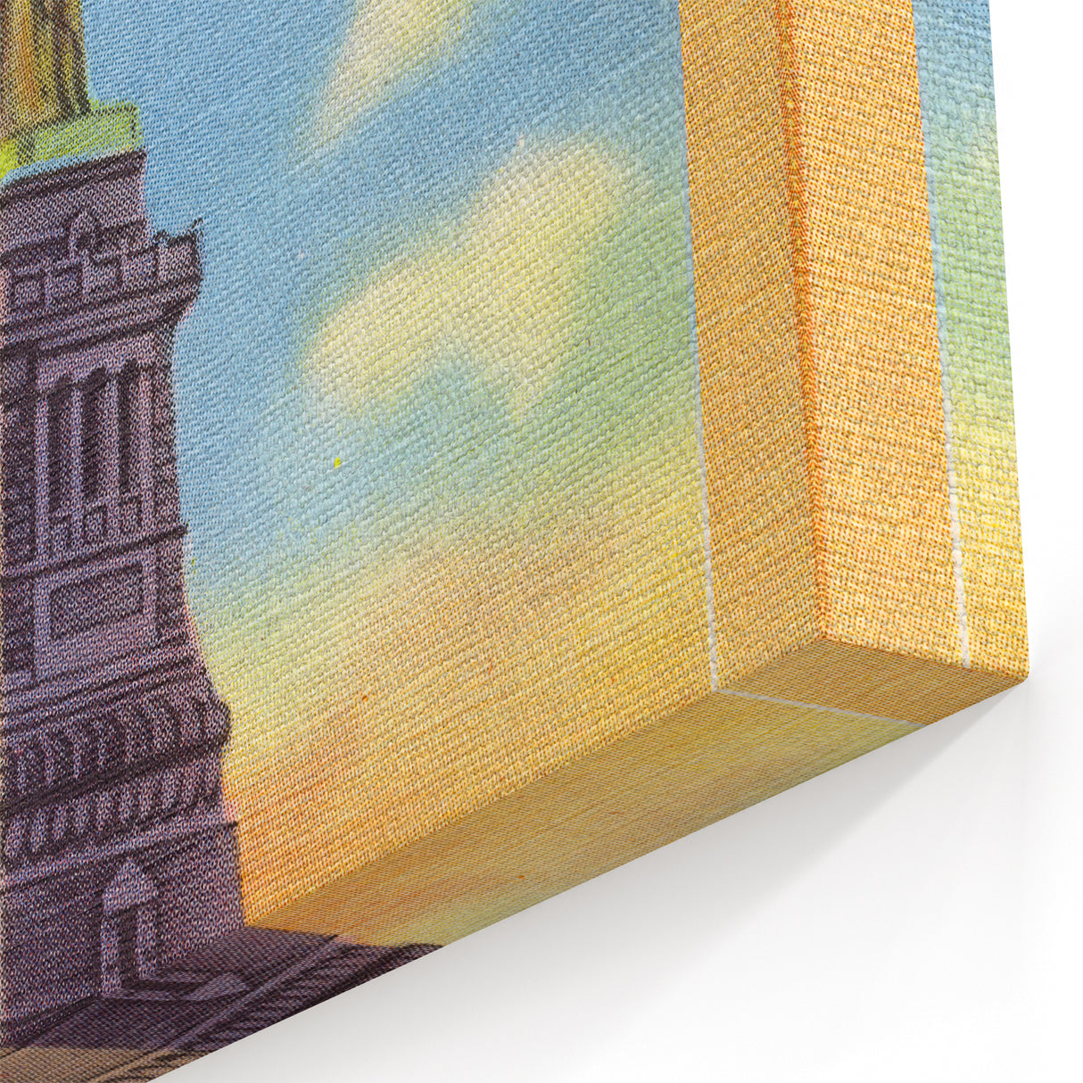 Vintage Travel Poster - Statue of Liberty, NYC