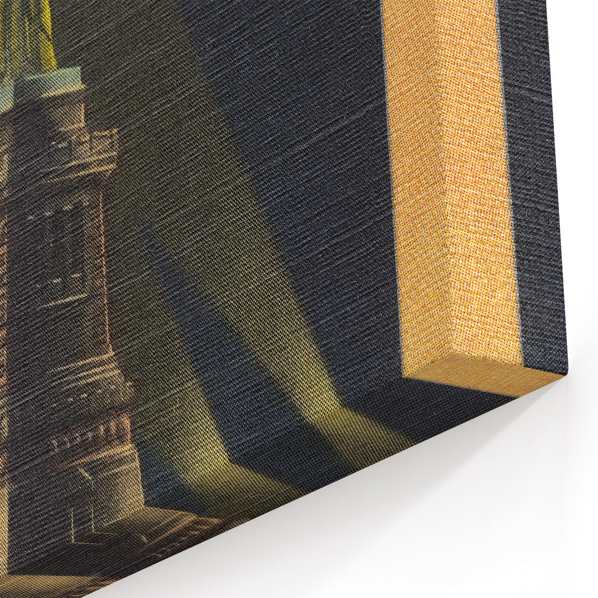 Vintage Travel Poster - Statue of Liberty at Night, NYC