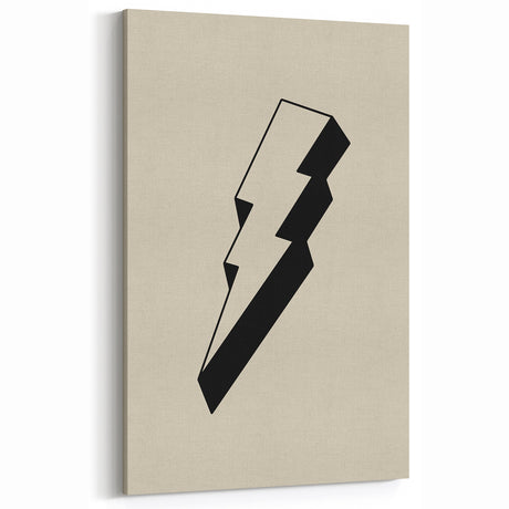 Lightning Bolt Wall Art - Boys Room Wall Art Kids Wall Art Prints