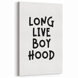 Long Live Boyhood - Boys Room Wall Art Kids Wall Art Prints