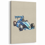 Race Car Wall Art - Boys Room Wall Art Kids Wall Art Prints