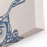 Motorcycle Handlebar Wall Art - Boys Room Wall Art Kids Wall Art Prints