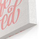 You Are Loved Girls Room Wall Art – Nursery and Kids Decor