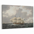 Vintage Sailing Ship Art - Nautical Ship on the Sea Canvas
