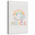 Tiny Miracle Rainbow Girls Room Wall Art – Nursery Print