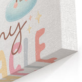 Tiny Miracle Rainbow Girls Room Wall Art – Nursery Print