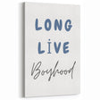 Long Live Boyhood – Boys Room Motivational Wall Art Print