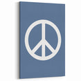 Peace Symbol – Minimalist Boys Room Wall Art for Kids