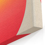 Framed and Canvas Dining Room Art - Sunset Gradient Circle