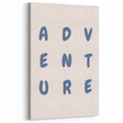Adventure Wall Art – Inspirational Typography Print for Boys' Room