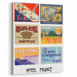 Vintage Travel Posters - French Hotel Collection Wall Art