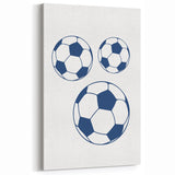 Soccer-Themed Boys Room Wall Art – Kids Wall Art Prints