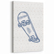 Skateboard Sketch – Boys Room Wall Art