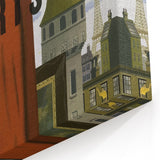 Vintage Travel Poster - TWA Paris Aviation Wall Art