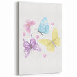 Pastel Butterfly Girls Room Wall Art – Nursery Print