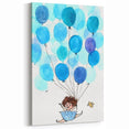 Up in the Sky - Kids Wall Art Prints Boys Room Wall Art