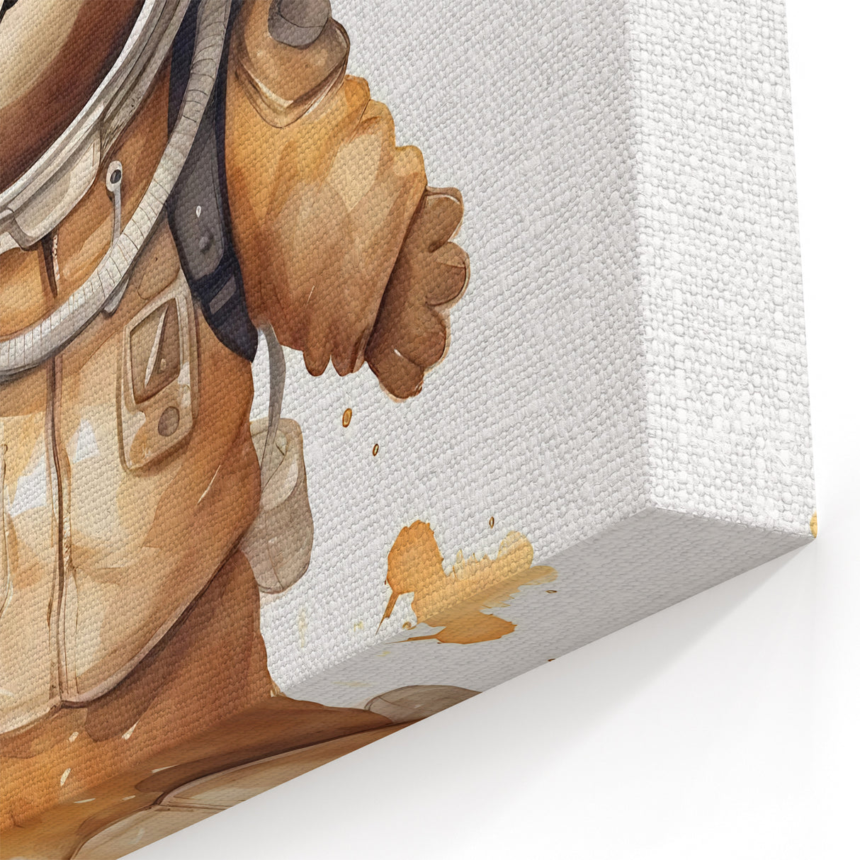 Astronaut Teddy - Boys Bedroom Art Kids Wall Art Prints